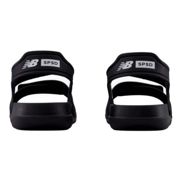 Детские сандалии New Balance черные — фото 4