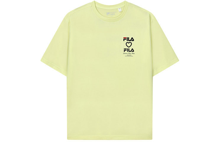 

Футболка мужская голубая желтая FILA