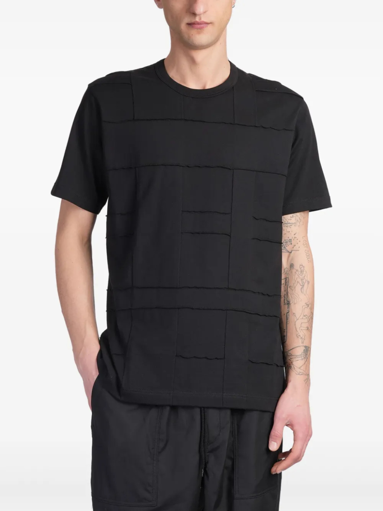 

Футболка из хлопка Comme Des Garçons Shirt, черный
