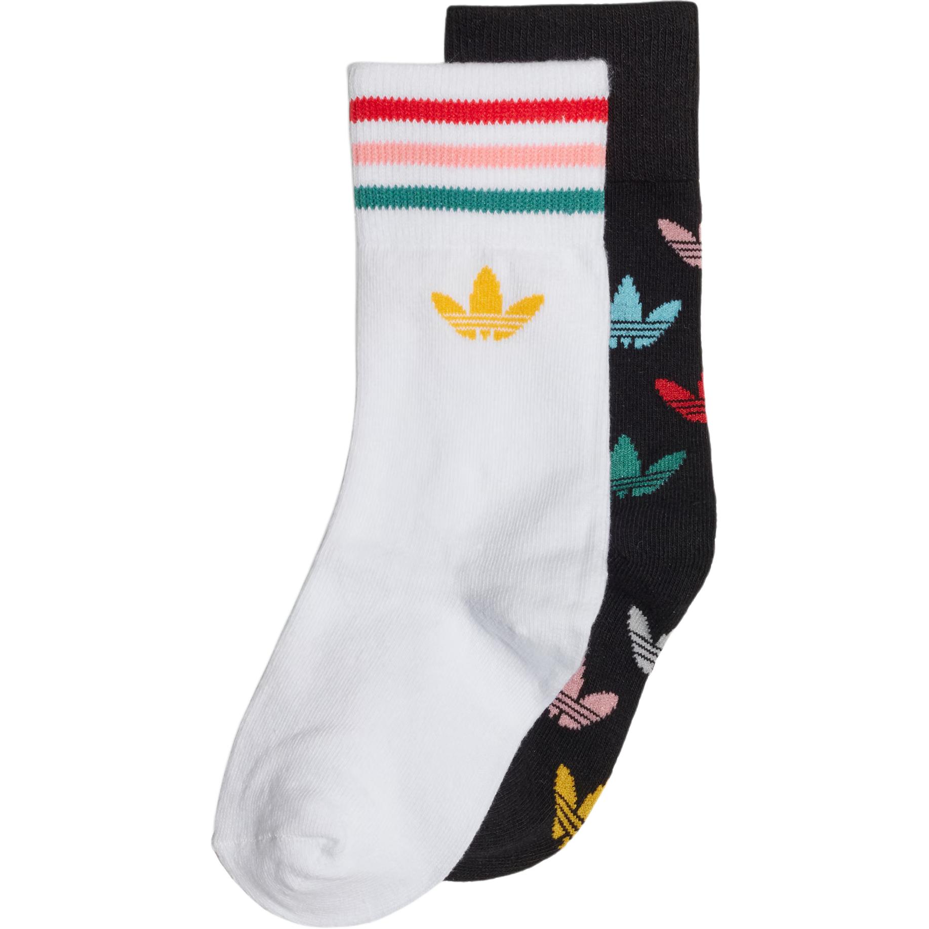 Детские носочки для дошкольников Adidas Originals, белый — фото 2