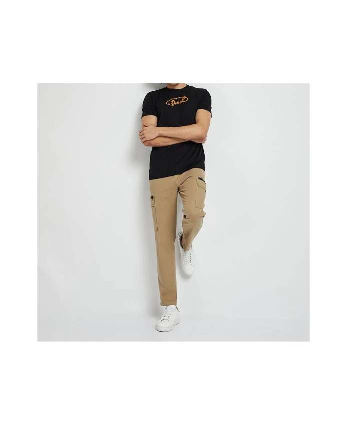 Мужская футболка Cotton t-diegor-l11 Diesel, черный — фото 4