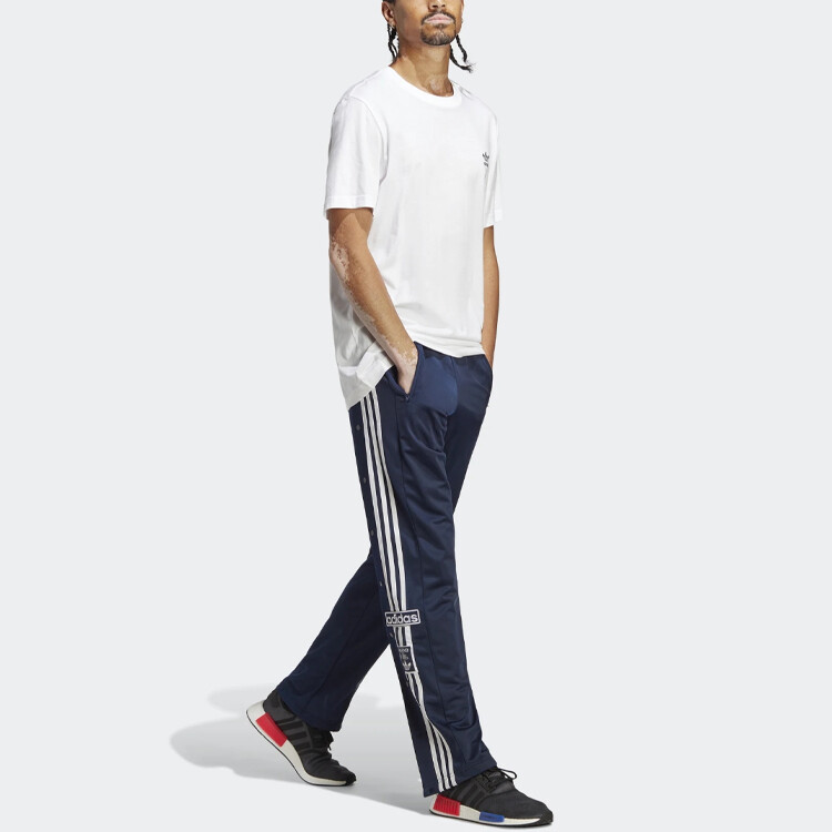 ADIBREAK Трикотажные спортивные штаны мужские индиго Adidas Originals, индиго — фото 2