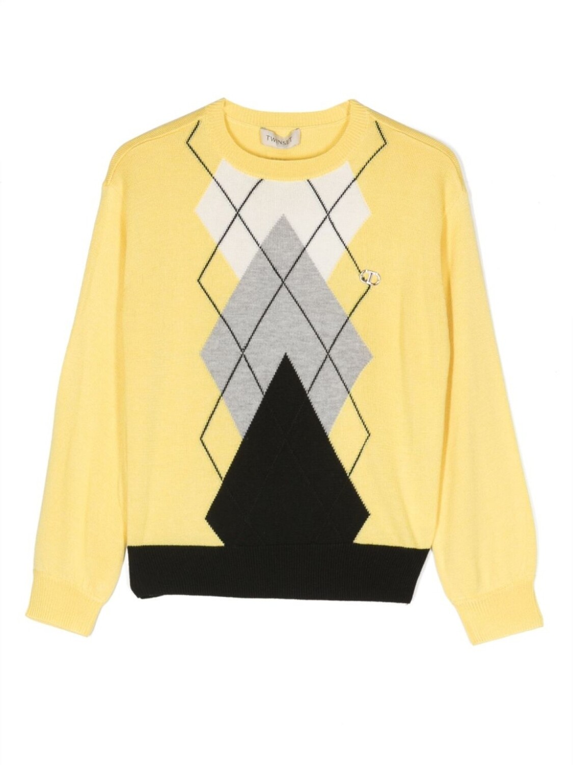 

Twinset толстовка с логотипом, желтый