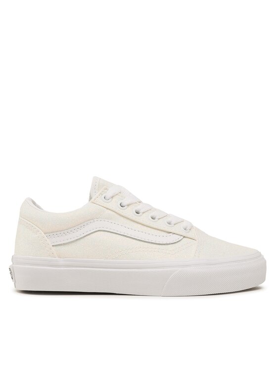 

Кроссовки из ткани Vans, экрю