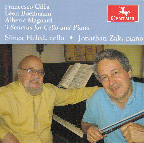 

CD диск Cilea / Boellmann / Heled / Zak: 3 Sonatas for Cello & Piano