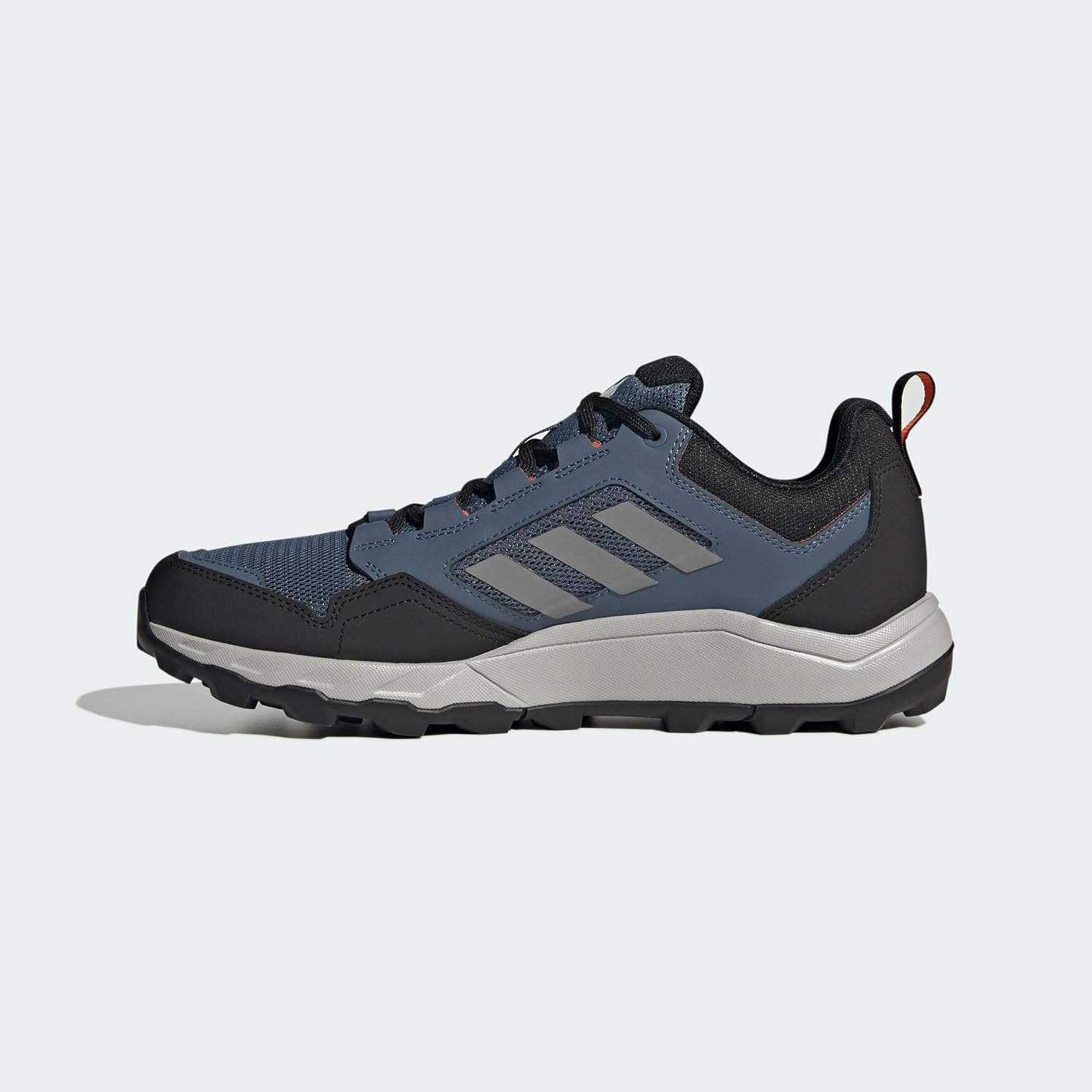 Мужские кроссовки adidas Terrex AX4 - походная обувь, черный/оранжевый/серый — фото 3