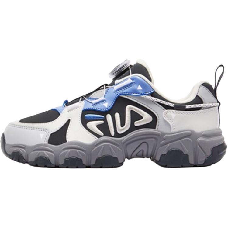 Детские кроссовки Cat Claw Support Low top для подростков FILA KIDS, серый/синий
