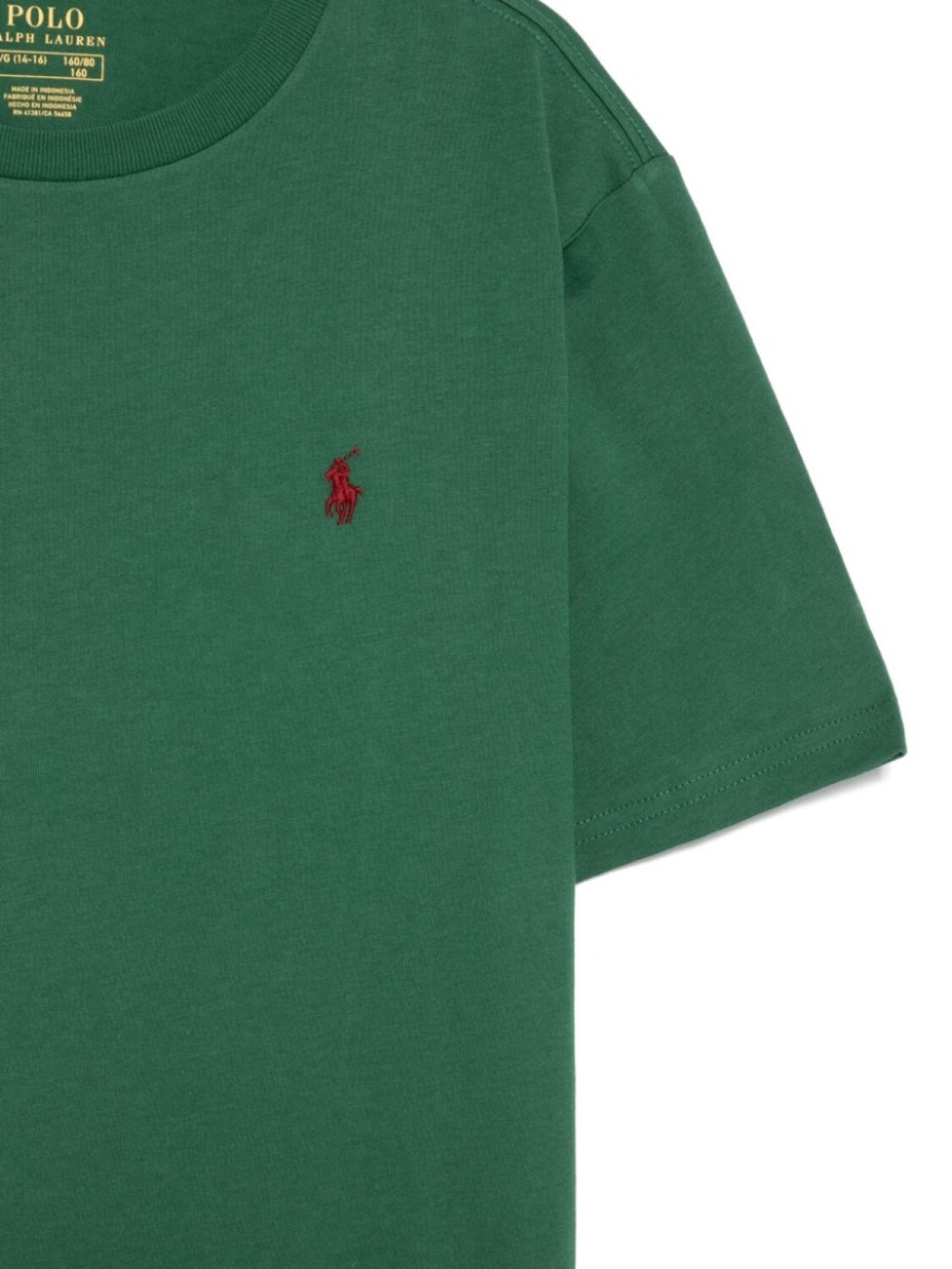 Ralph Lauren Kids футболка с вышивкой Polo Pony (упаковка из трех штук), зеленый — фото 2