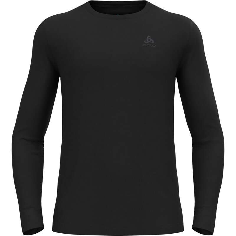 

Майка бл топ с круглым вырезом д/р меринос 20 Odlo, черный