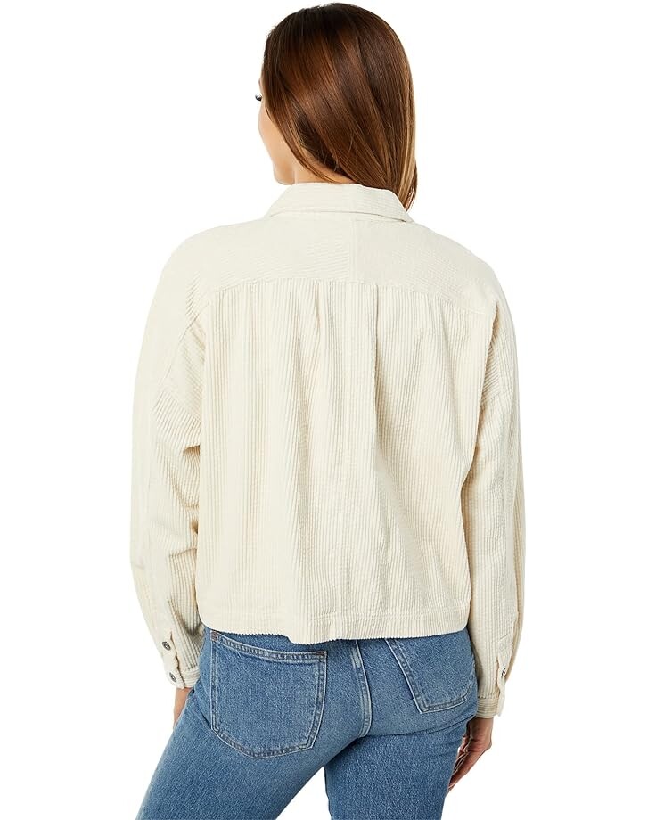 

Куртка Saltwater Luxe Noah Corduroy Long Sleeve Jacket, цвет Vanilla