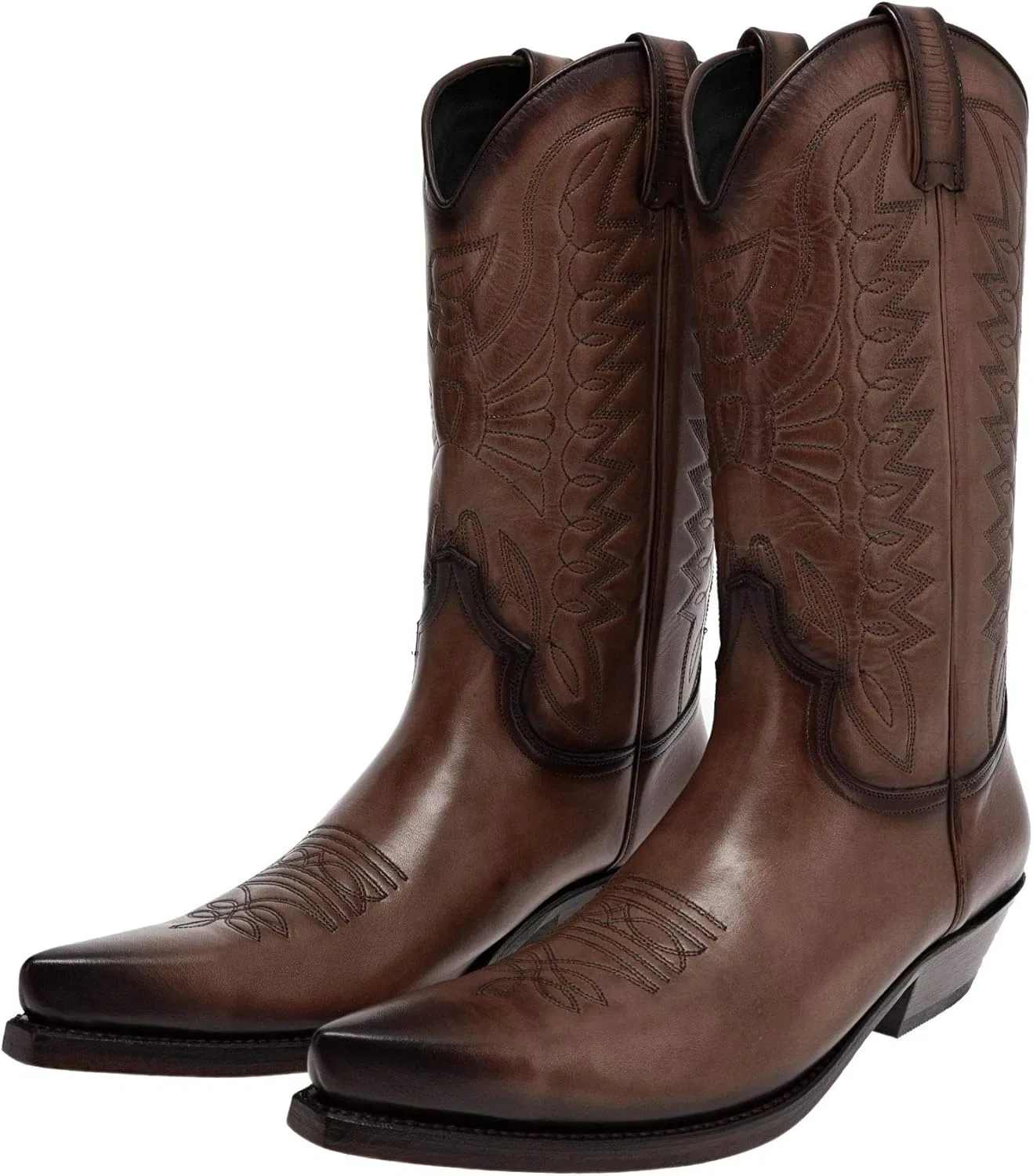 FB Fashion Boots Ботинки Mayura, унисекс, ботинки 1920 Cuero в стиле вестерн, ковбойские сапоги, кожаные ботинки коричневого цвета — фото 2