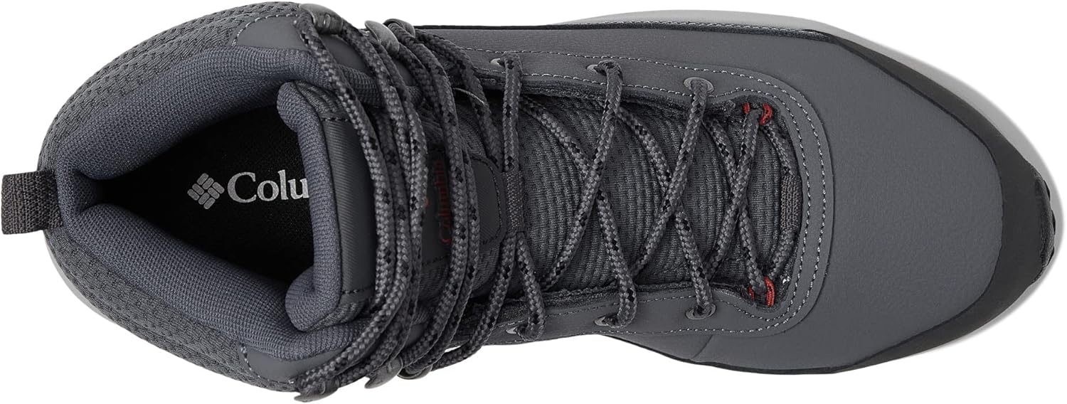 Мужские ботинки Columbia Trailstorm Peak Mid, графитовый/красный — фото 2