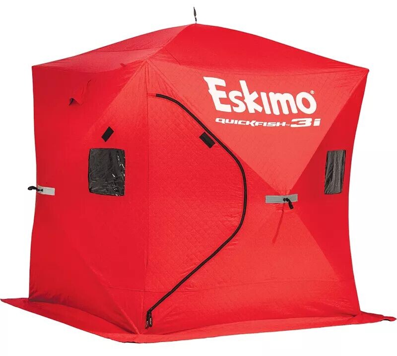 

Eskimo Quickfish 3i Изолированный навес для зимней рыбалки на 3 человека