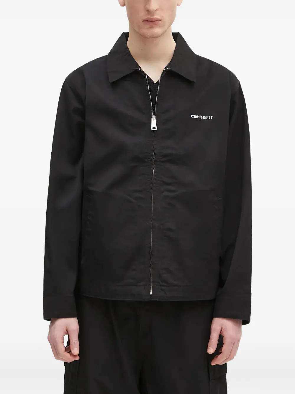 

Куртка на молнии CARHARTT WIP, черный