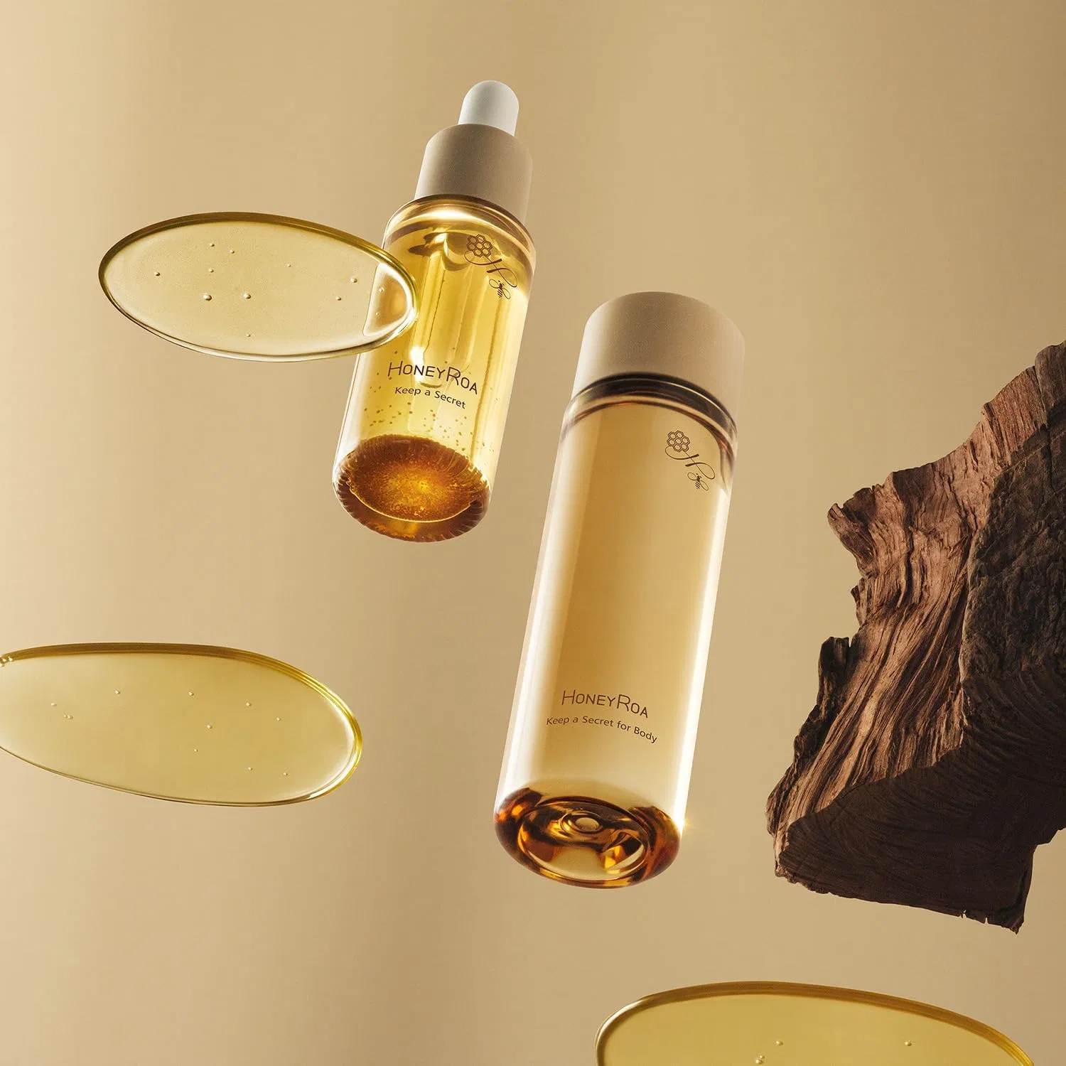 Сыворотка Honey Roa — Для лица с коэнзимом Q10 и ферментацией сандалового дерева и меда, 28 мл — фото 3