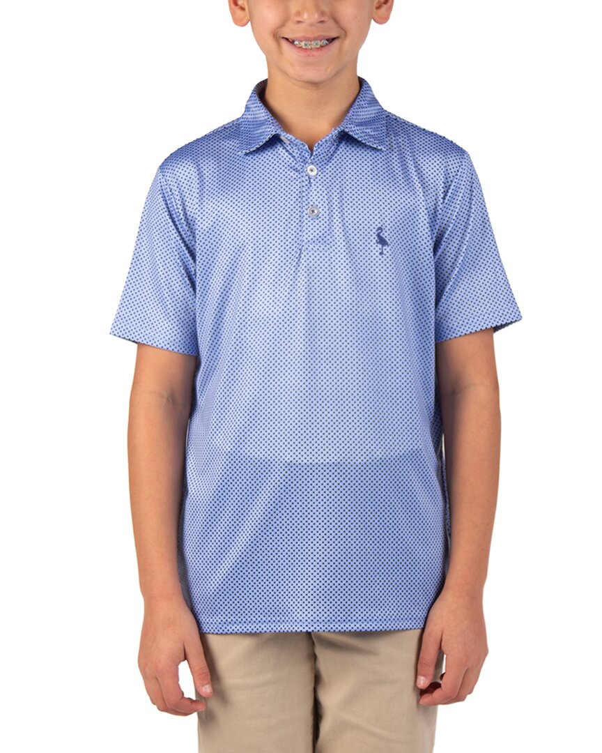 

Футболка-поло Tailorbyrd Mini Dots Performance, синий