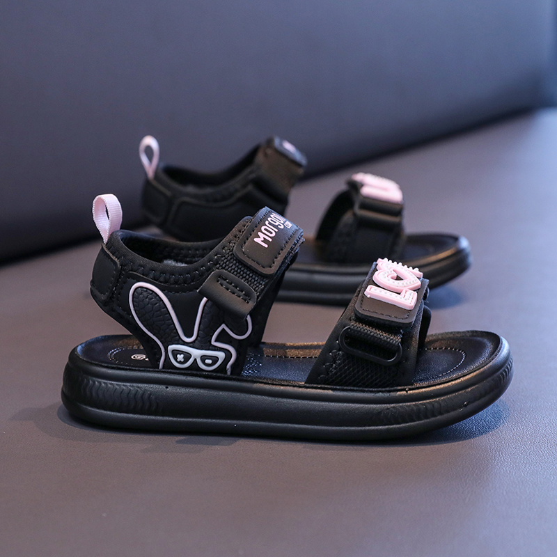 

Нескользящие, водонепроницаемые и дышащие детские сандалии с низким верхом SHIBU, розовый