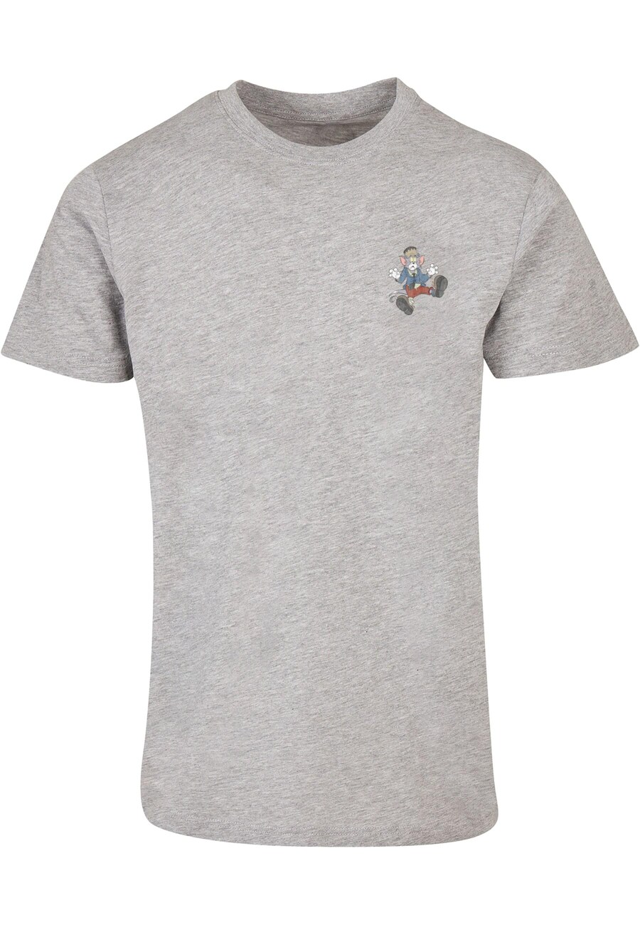 

Классическая футболка ABSOLUTE CULT Shirt Tom and Jerry - Frankenstein Tom, цвет dark grey/mottled grey
