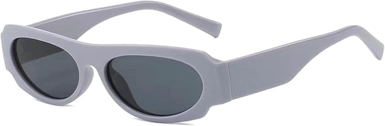 

Солнцезащитные очки «кошачий глаз» Helena, маленькие, женские и мужские, модные, винтажные, в узкой оправе, овальные, черные, женские, с защитой от УФ-излучения UV400, C3