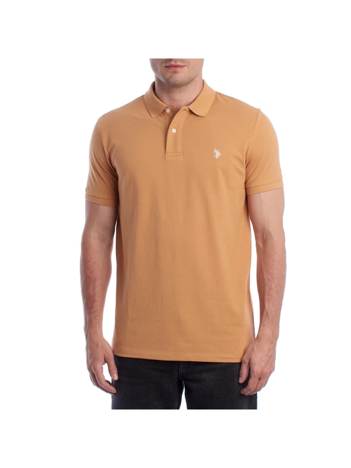 

Рубашка-поло U.S. Polo Assn., коричневый