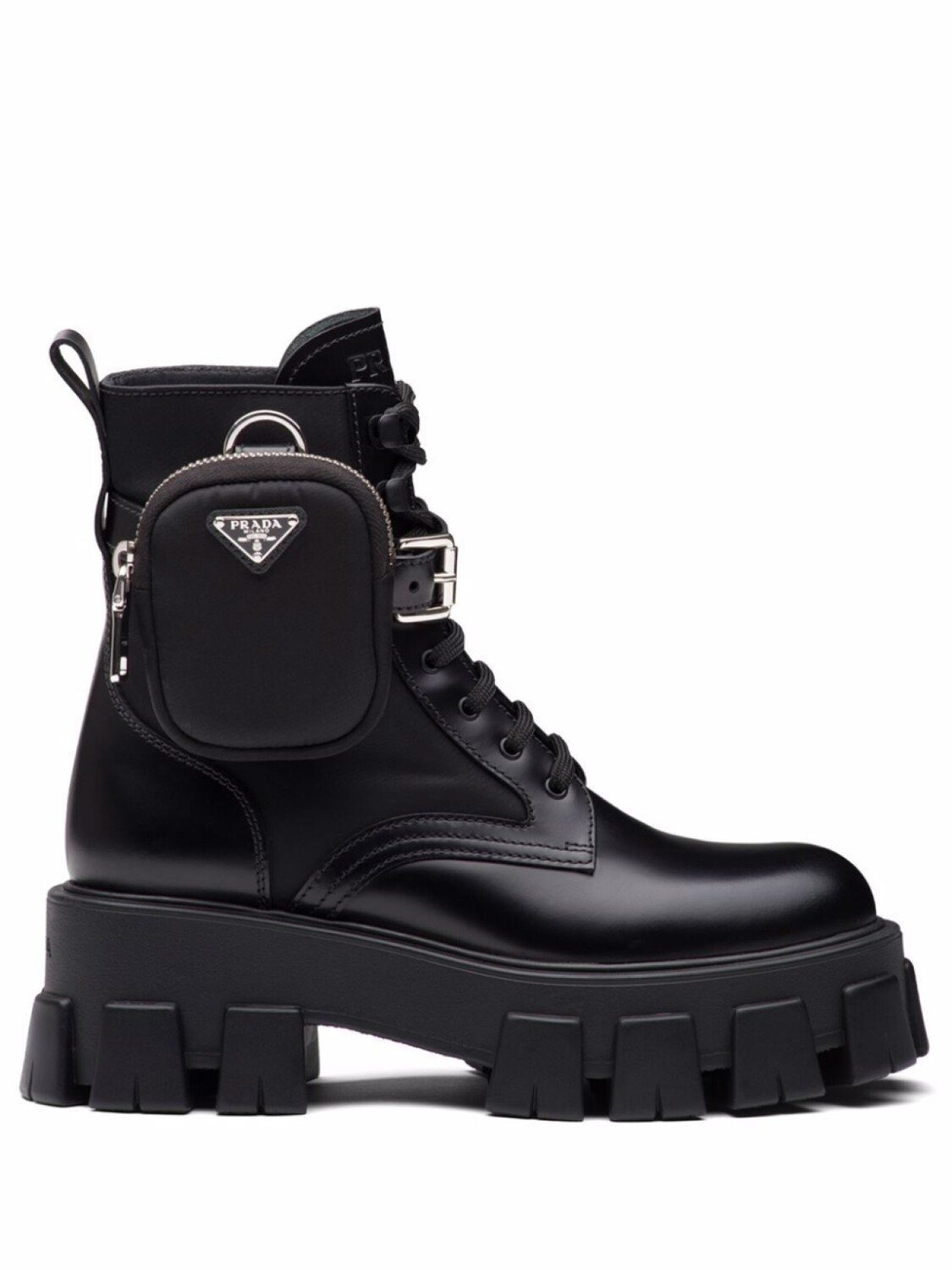 

Prada ботинки Moonlith, черный