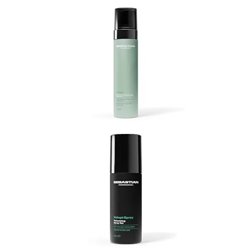 Sebastian Professional Thickefy Foam & Volupt Spray, невесомая пена для придания объема и густоты.