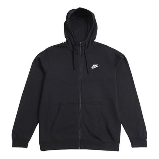 

Куртка Nike Sportswear Hooded Fleece Jacket Men Black, черный