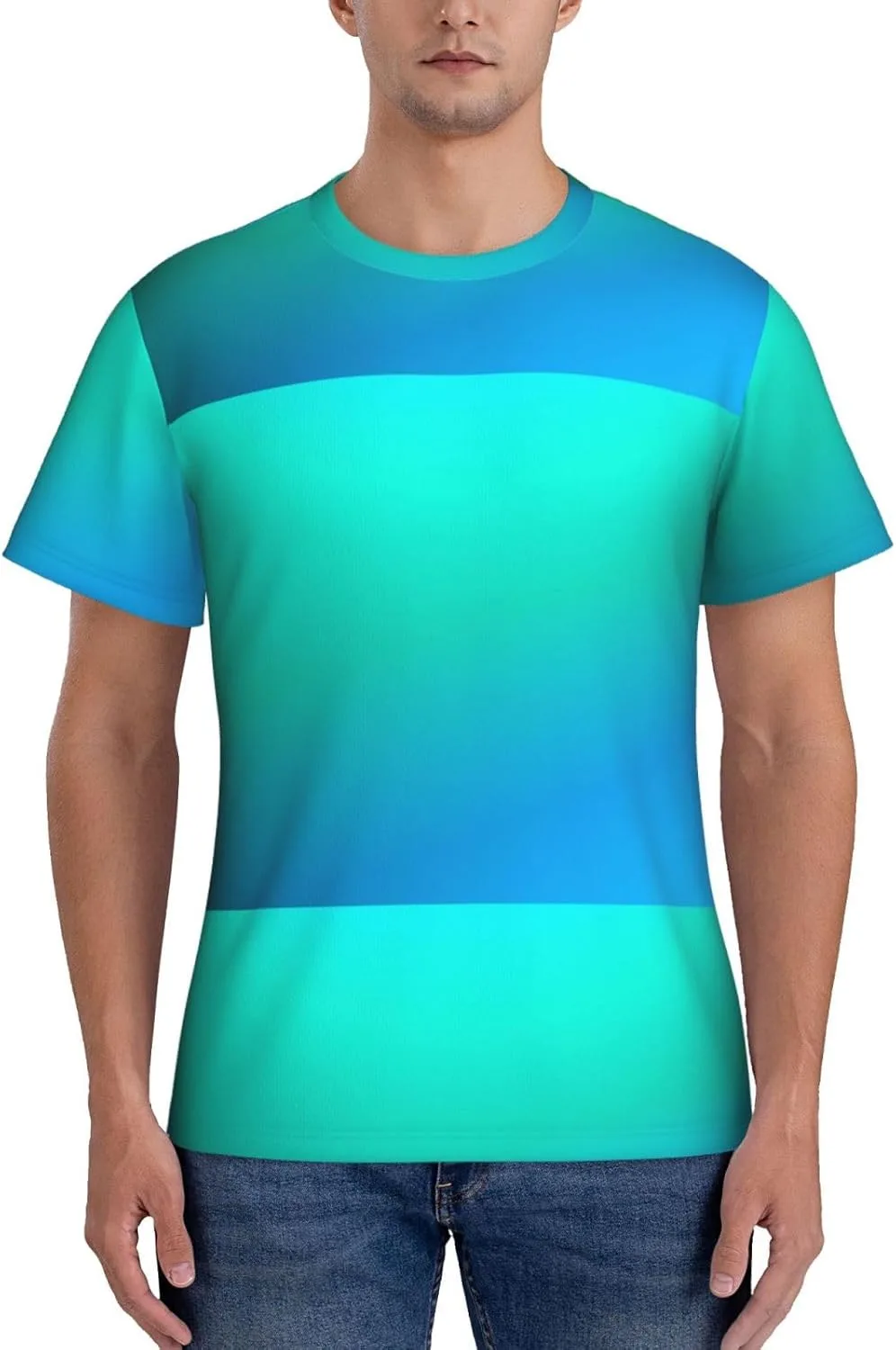 

Футболка мужская Supdreamc для тренировок, Quick Dry и Slim Fit