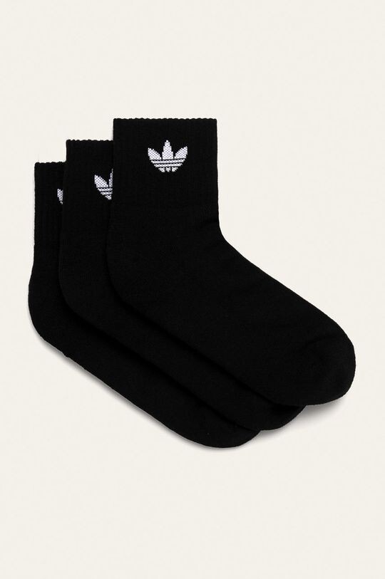 

Носки (3 пары) adidas Originals, черный