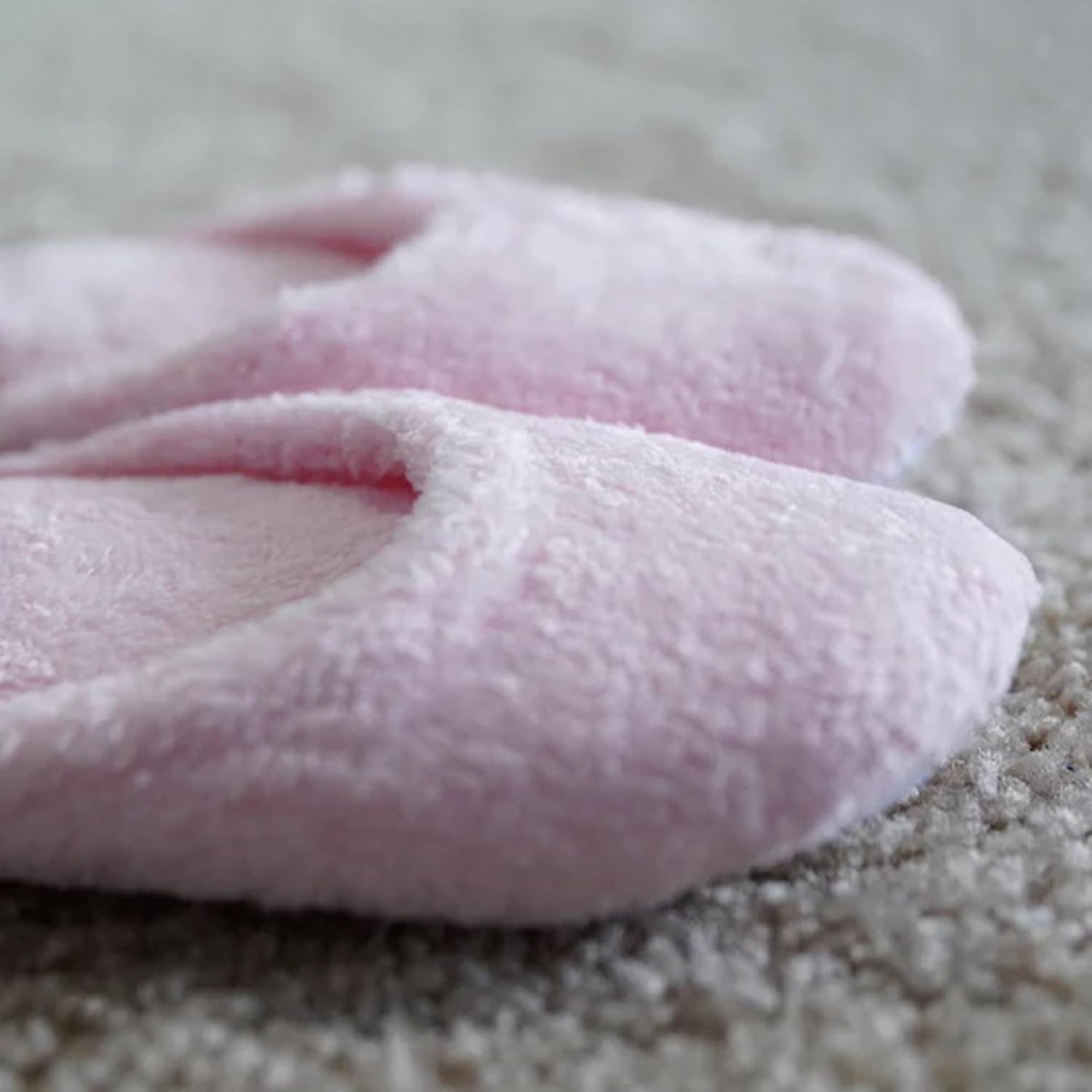 Тапочки THIRSTY TOWELS Cloud 9 Turkish Spa- мягкие, моющиеся, нескользящие махровые тапочки для женщин, мужчин, детей и гостей, домашние тапочки унисекс, подарок на праздник, розовый — фото 2