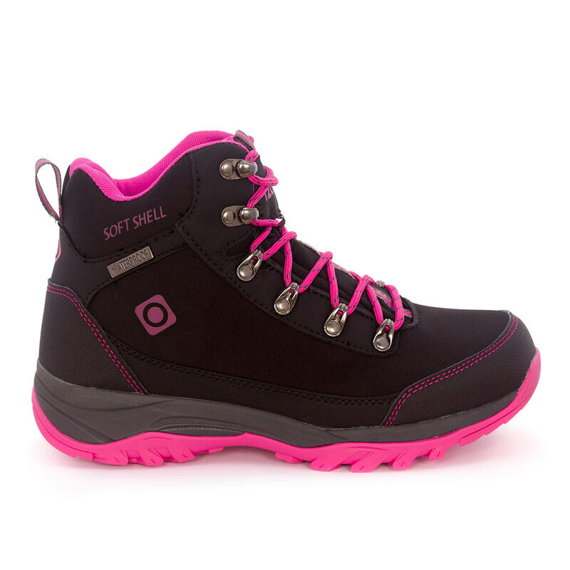 

Горные ботинки Izas, цвет black/fuchsia pink