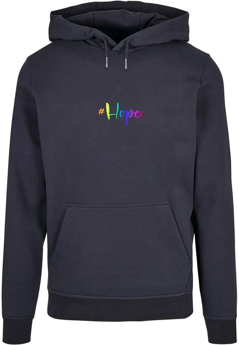 

Толстовка с капюшоном Merchcode " Merchcode Men's Hope Rainbow Basic Hoody", цвет морской волны