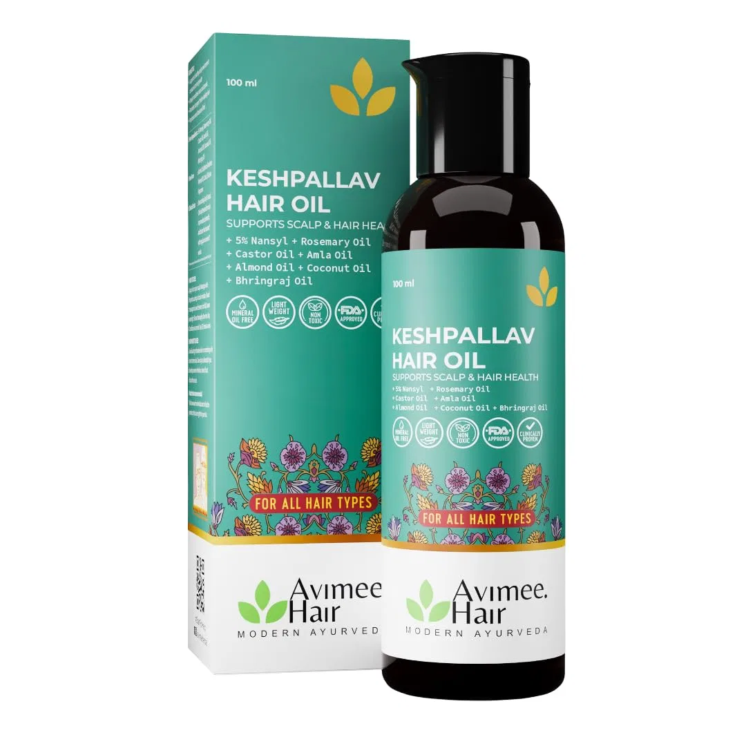 Масло для волос «Keshpallav» для роста и против выпадения от Avimee Herbal Avimee Herbal