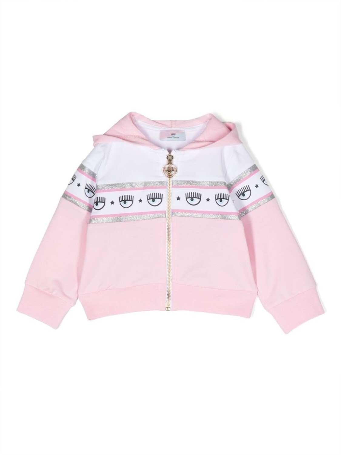 

Chiara Ferragni худи с логотипом, розовый