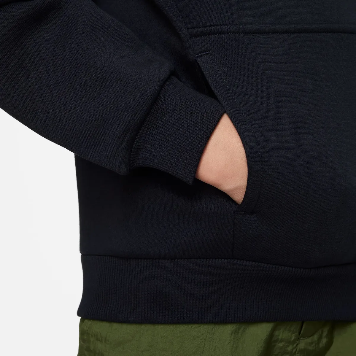 

Толстовка с капюшоном Nike Sportswear "CLUB FLEECE BIG KIDS' GRAPHIC HOODIE", черный