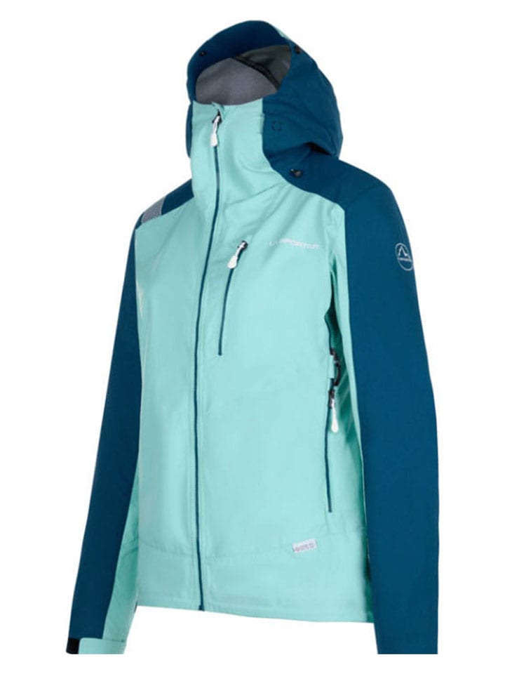 

LA SPORTIVA Куртка из софтшелла "Alpine Guide" сине-бирюзового цвета