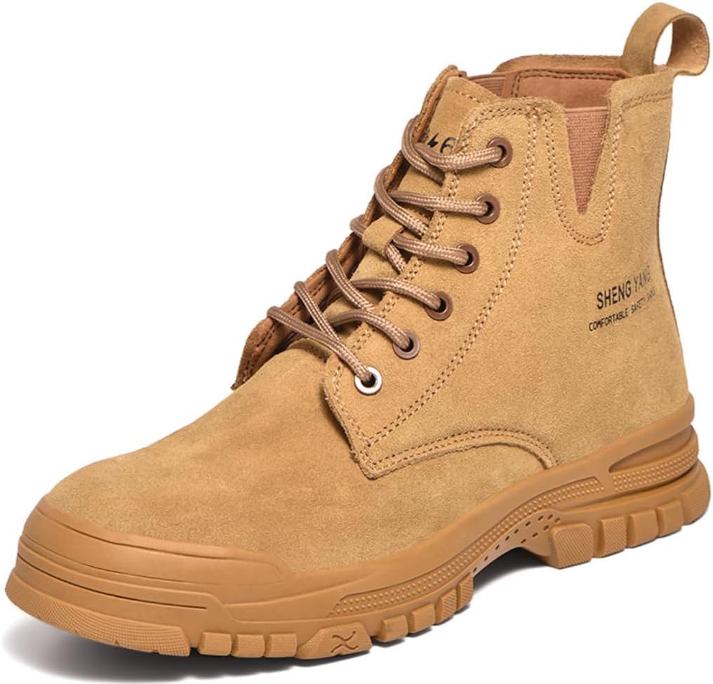 

Легкие ботинки Lexamen для мужчин, с механическим носком, дышащие безопасные ботинки, удобные, противоскользящие, A Style a