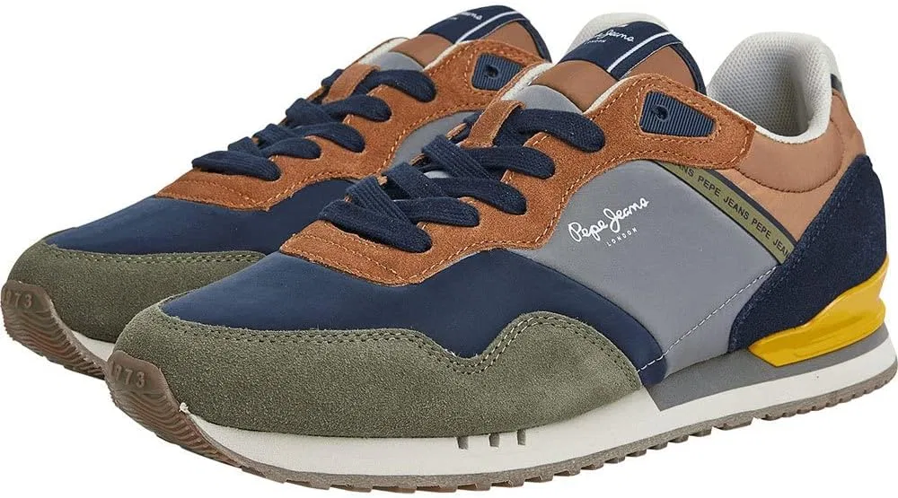 Мужские кроссовки Pepe Jeans London Awake M, Green Khaki Green — фото 3