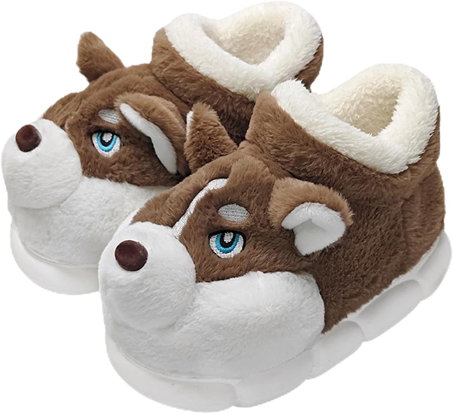 

Милые мягкие плюшевые теплые тапочки на Хэллоуин для женщин и мужчин, пушистые уютные домашние тапочки с закрытой пяткой, хлопковые тапочки с животными, забавные меховые тапочки для спальни Angelgift, хаки