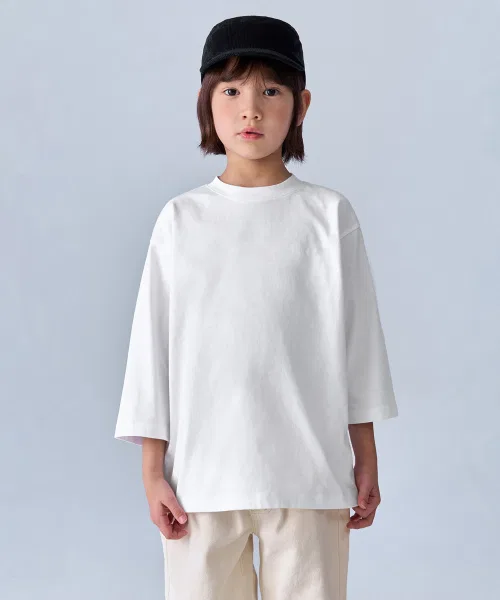 Детская футболка MUSINSA STANDARD KIDS с круглым вырезом