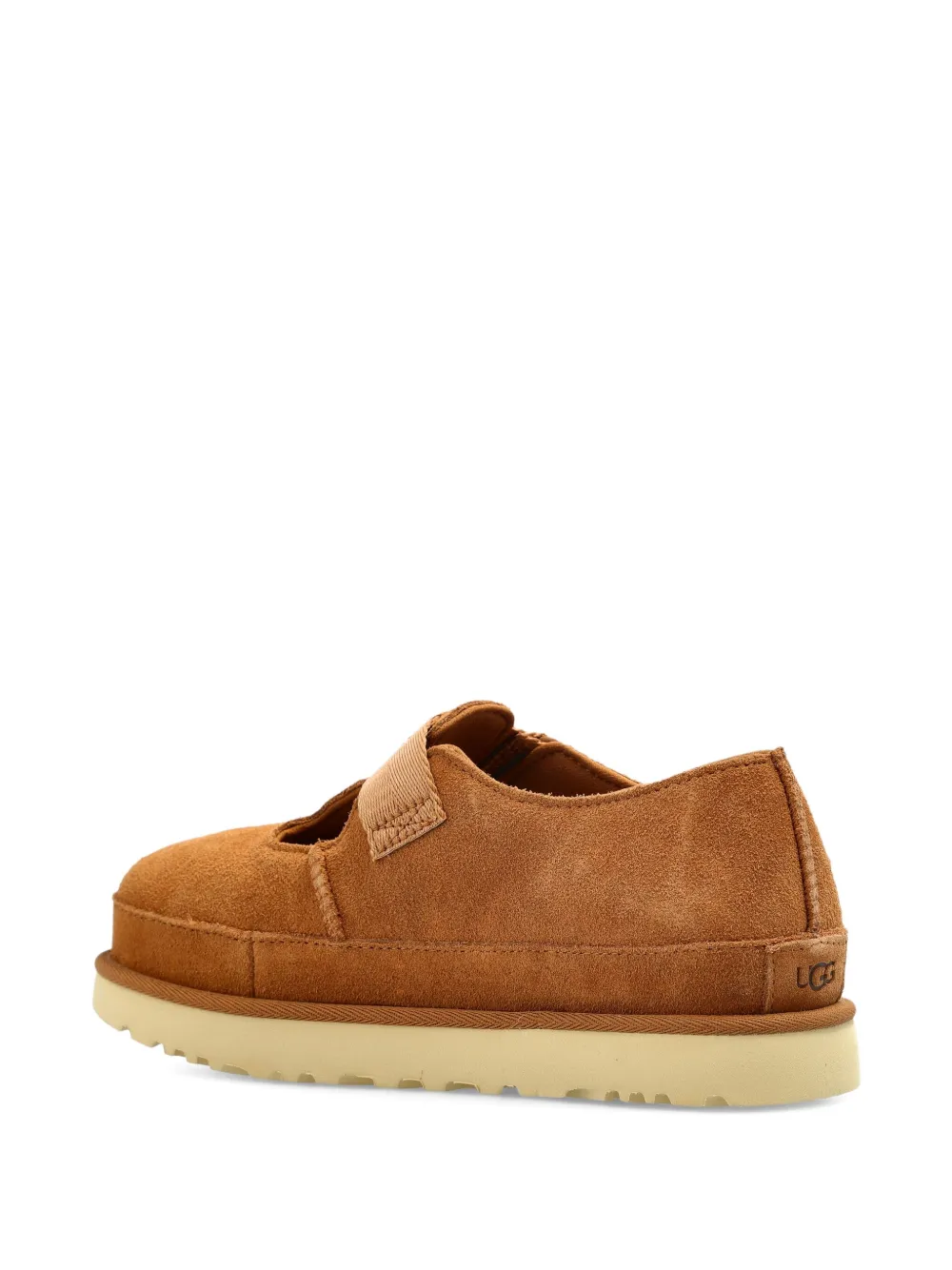Лоферы Goldenstar Mary Jane с ремешком Ugg, коричневый — фото 4