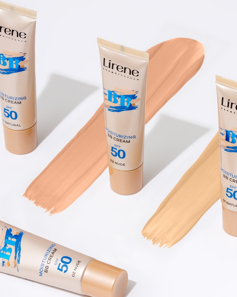 Крем для лица SPF LIRENE Увлажняющий BB-, atspalvis 01 natural — фото 2