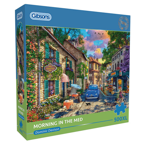 

Пазлы Gibsons – Morning In The Med – 500Xl Piece Jigsaw Puzzle