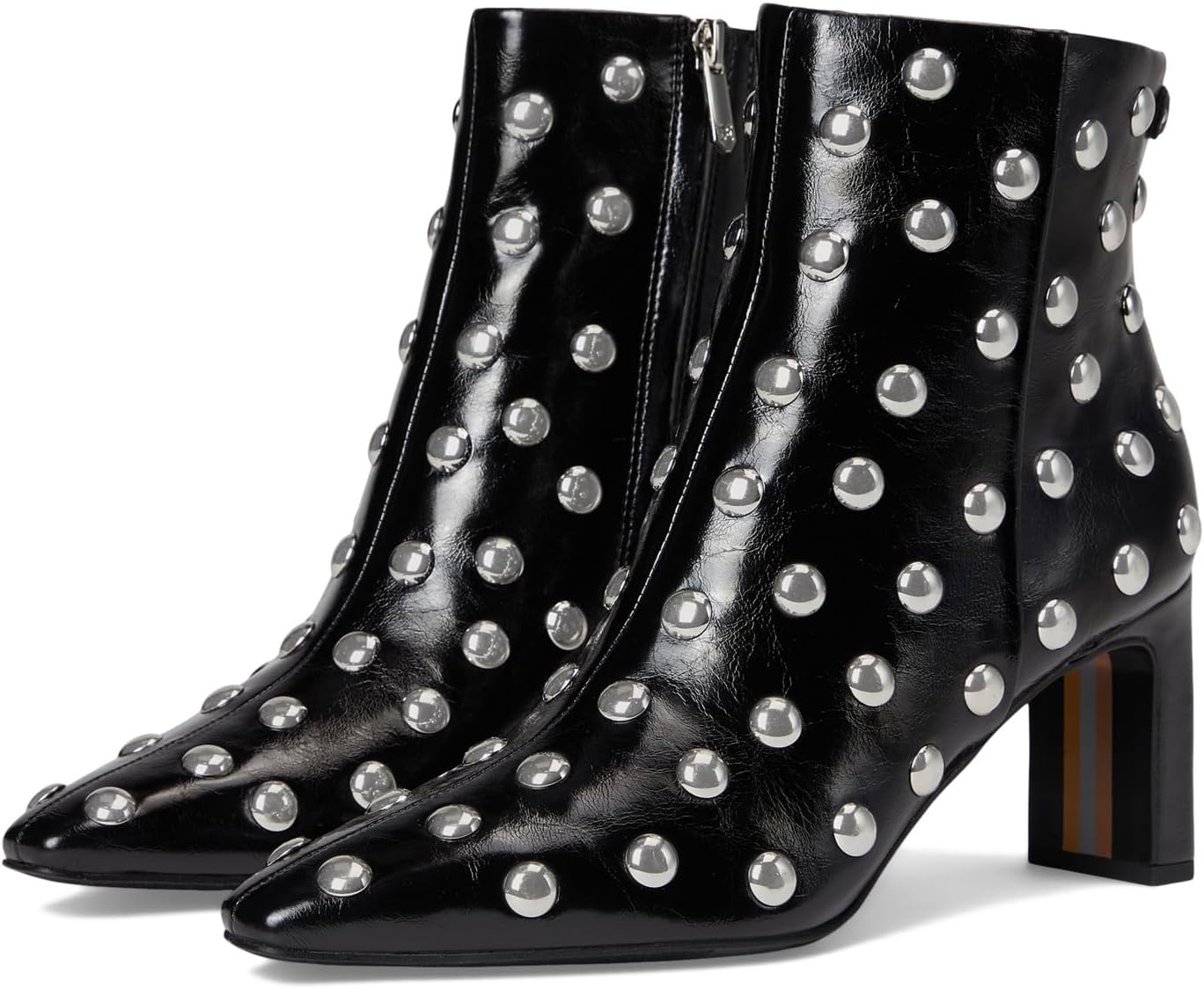 Ботинки Sam Edelman Saige Stud, цвет Black Patent Stud