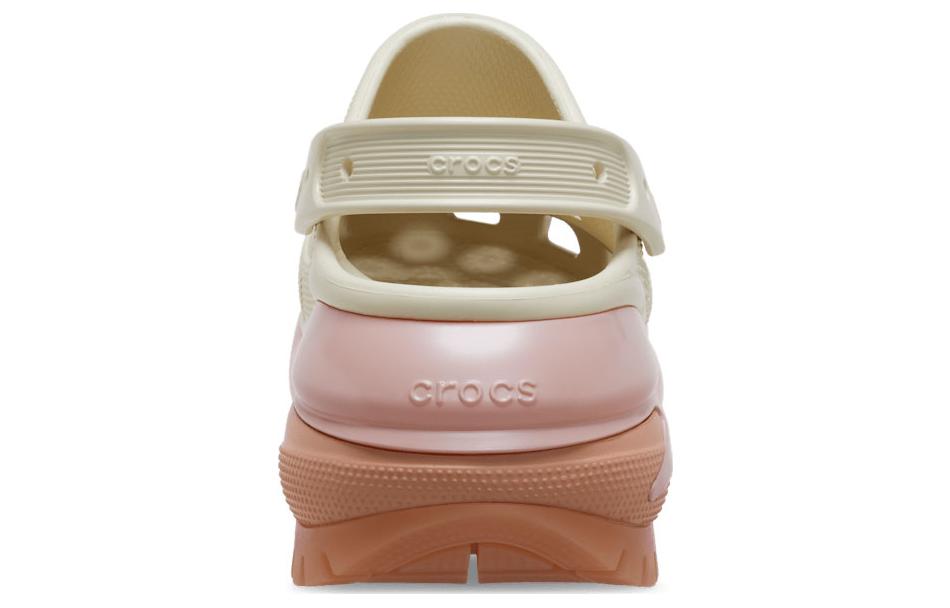 Сабо Crocs Mega Crush Color Dip 'White Pink' — фото 4
