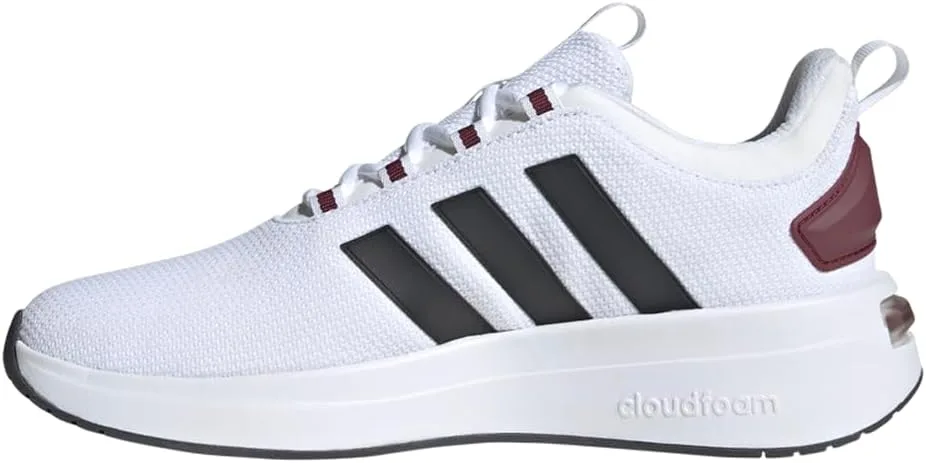 Мужские кроссовки Adidas Racer Tr23, белый/черный/красный — фото 4