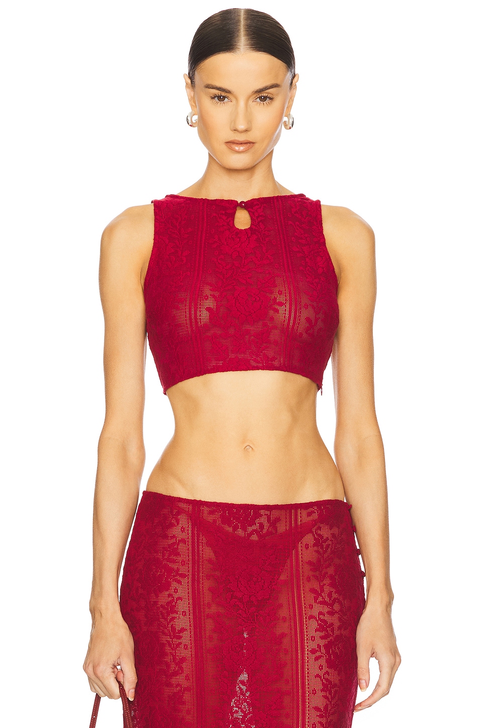 

Топ Laura Loba, deep red