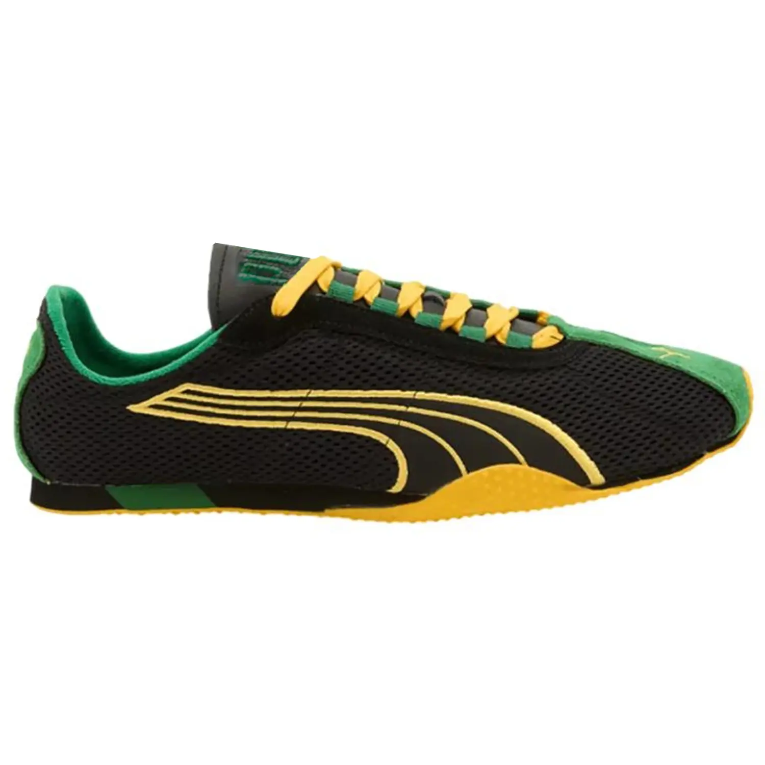 H Street Casual Shoes Unisex PUMA, черный/желтый/зеленый — фото 3
