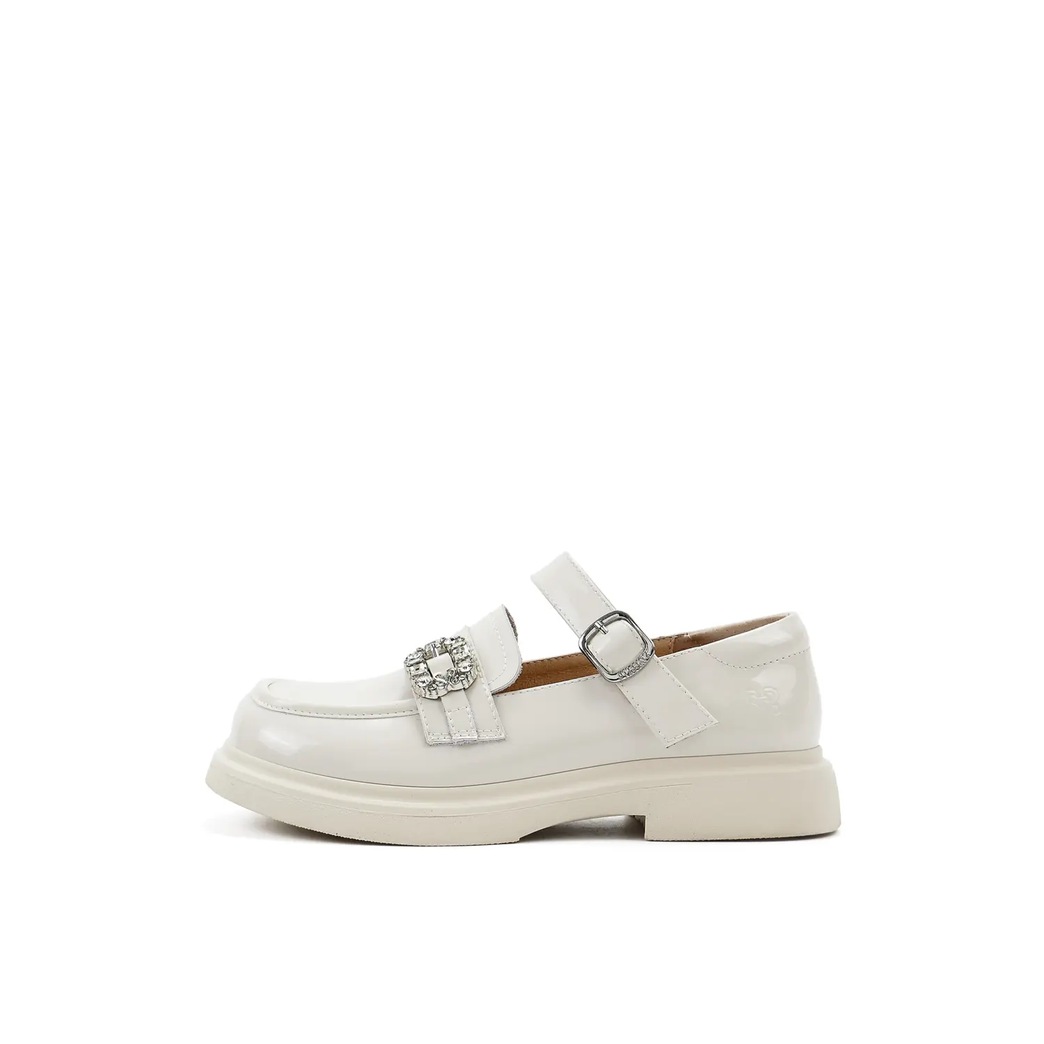 

Нескользящая, износостойкая, дышащая, увеличивающая рост детская кожаная обувь для подростков Staccato, бежевый