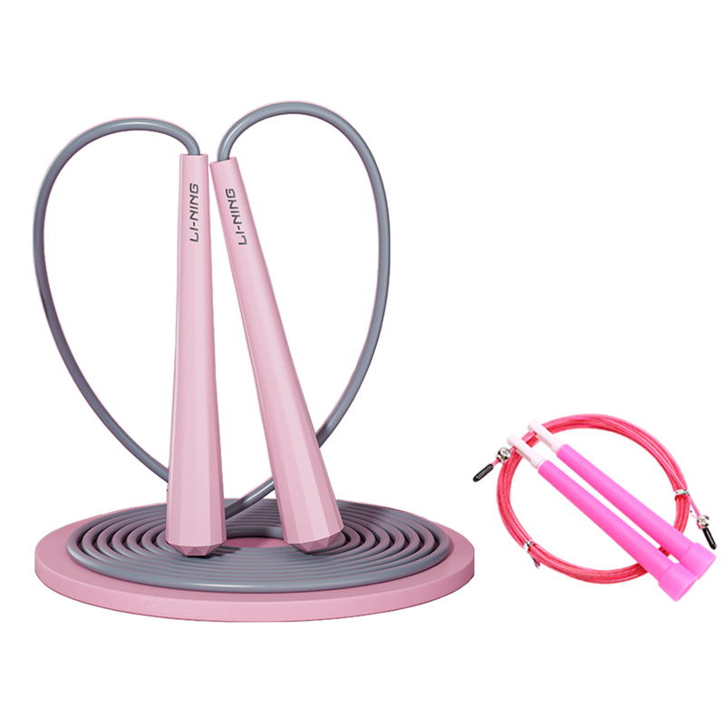 

Скакалка Casual Entertainment для подростков ABS контроллер ПВХ трос 2,8 м LINING, розовый